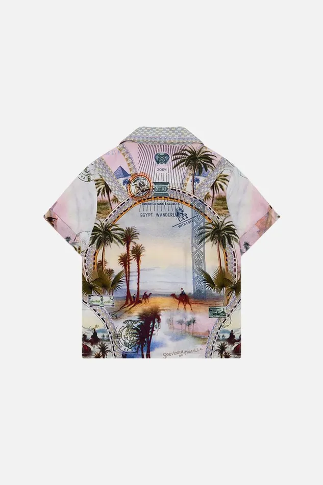 BOYS SHORT SLEEVE SHIRT CALL ME IN CAIRO Call Me In Cairo Kids Camilla Boys