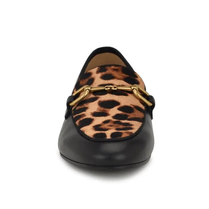 Brayci Casual Loafers Blackleopard Women Nine West Flats Brayci Casual Loafers Blackleopard Women Nine West Flats