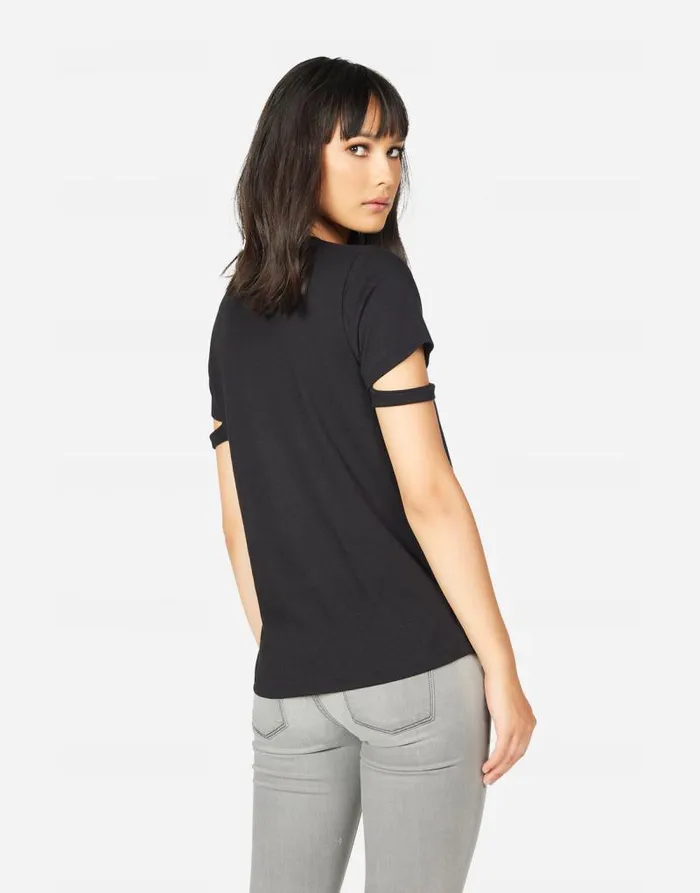 Bri Happy Skulls Black Women Lauren Moshi Short Sleeve