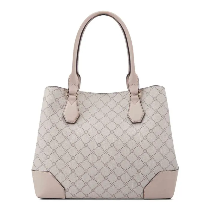 Brooklyn Jet Set Carryall Mushroom Logo Marble Women Nine West Satchels and Shoulder Bags