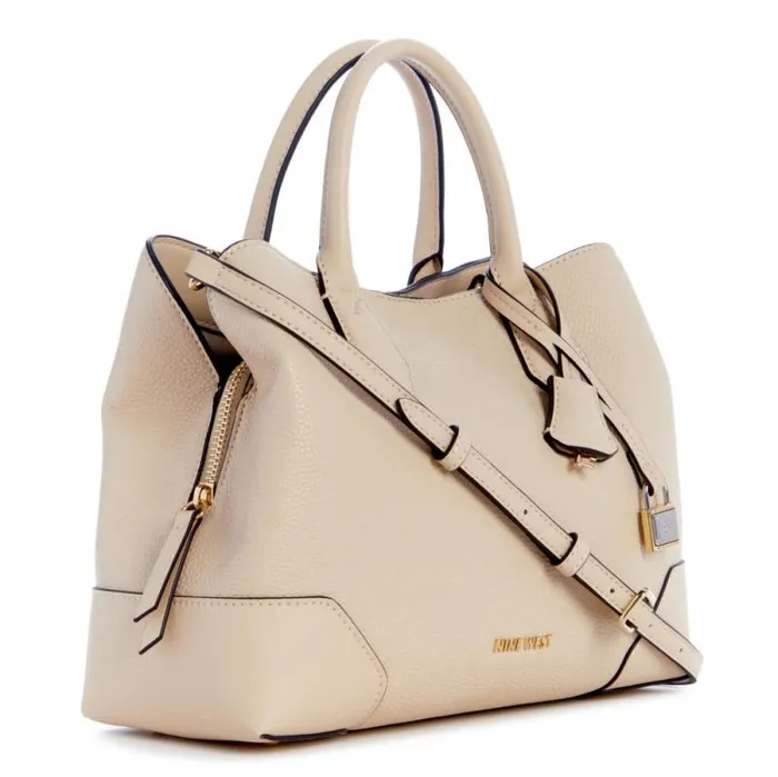 Brooklyn Jet Set Satchel Beige Women Nine West Satchels and Shoulder Bags Brooklyn Jet Set Satchel Beige Women Nine West Satchels and Shoulder Bags