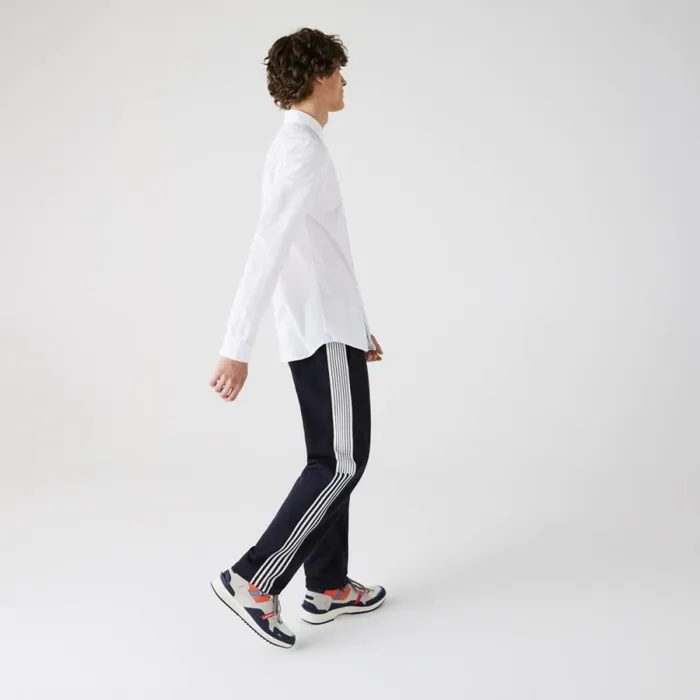 Button Down Shirts Men Lacoste Men039s Regular Fit Cotton Oxford Shirt White 001
