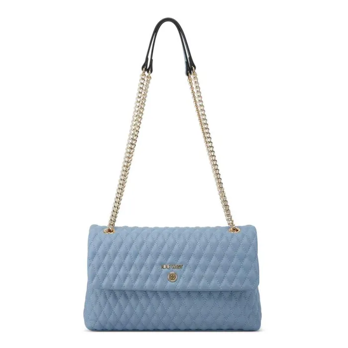 Caelia Convertible Shoulder Bag Pale Denim Women Nine West Satchels and Shoulder Bags