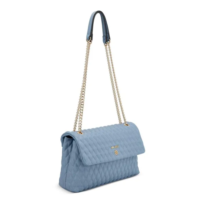 Caelia Convertible Shoulder Bag Pale Denim Women Nine West Satchels and Shoulder Bags