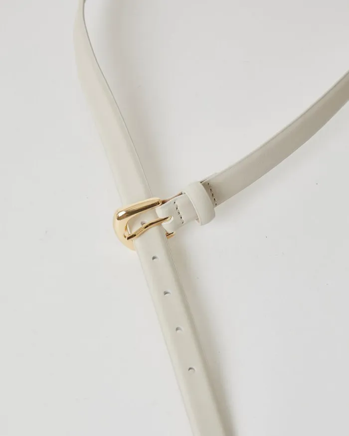 CAMI NYC Belts Women BLow The Belt Kennedy Mini Belt Bone Gold