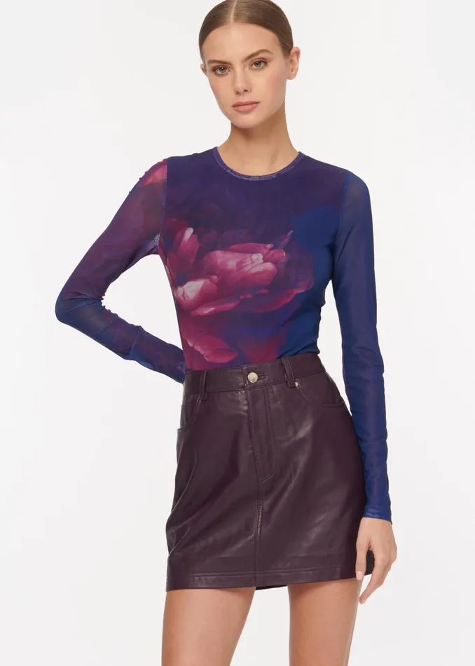 CAMI NYC Bodysuits Women Brooks Bodysuit Macro Floral