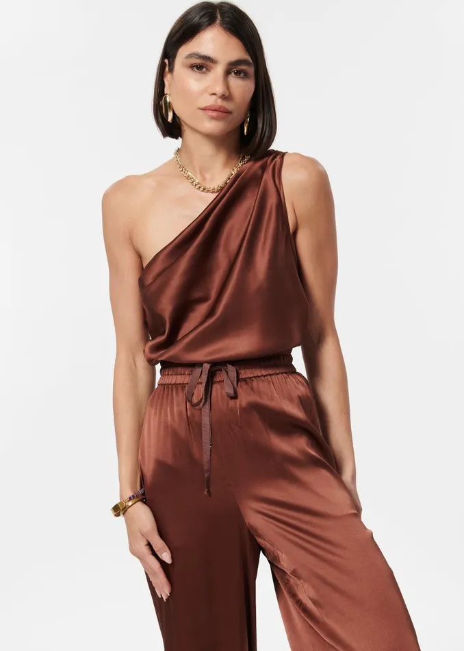 CAMI NYC Bodysuits Women Darby Bodysuit Coffee