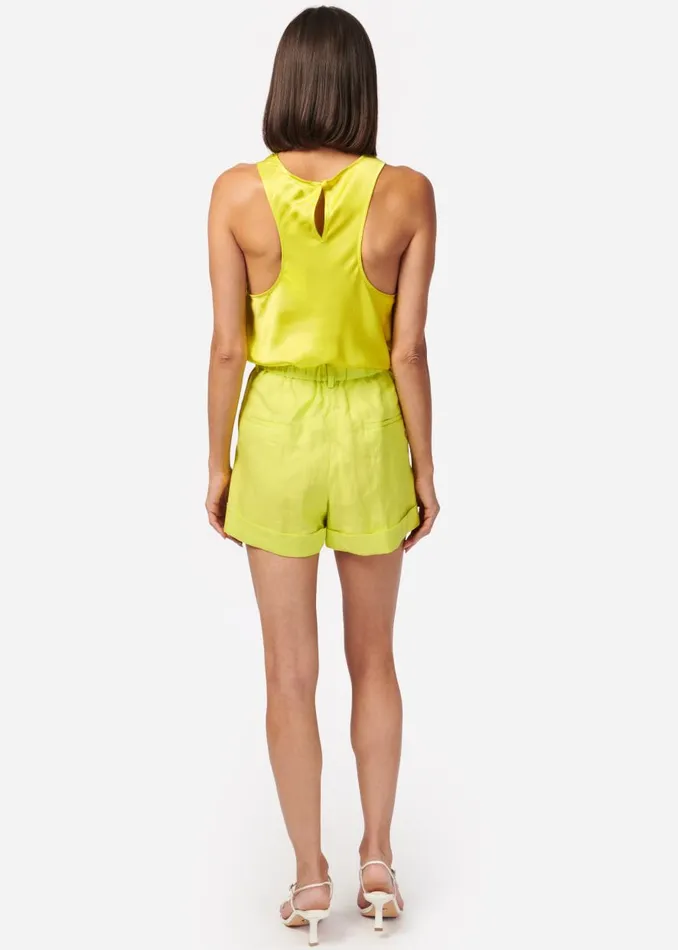 CAMI NYC Bottoms Women Ravi Linen Short Zest