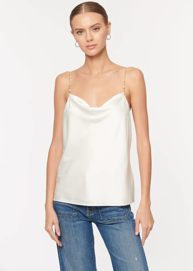 CAMI NYC Camisoles Women Busy Cami White
