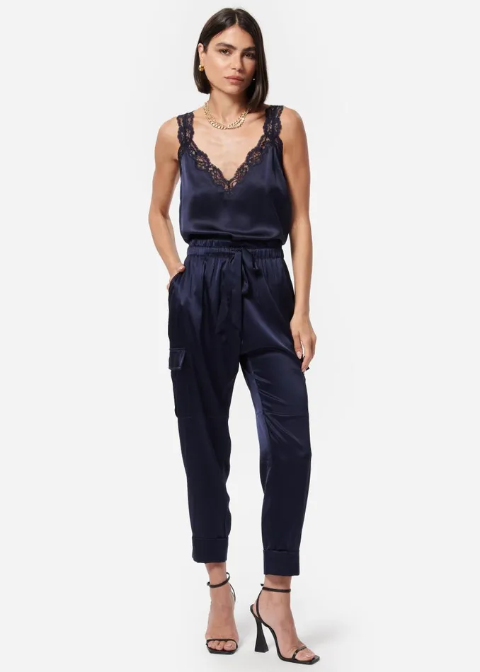 CAMI NYC Camisoles Women Fernanda Camisole Navy