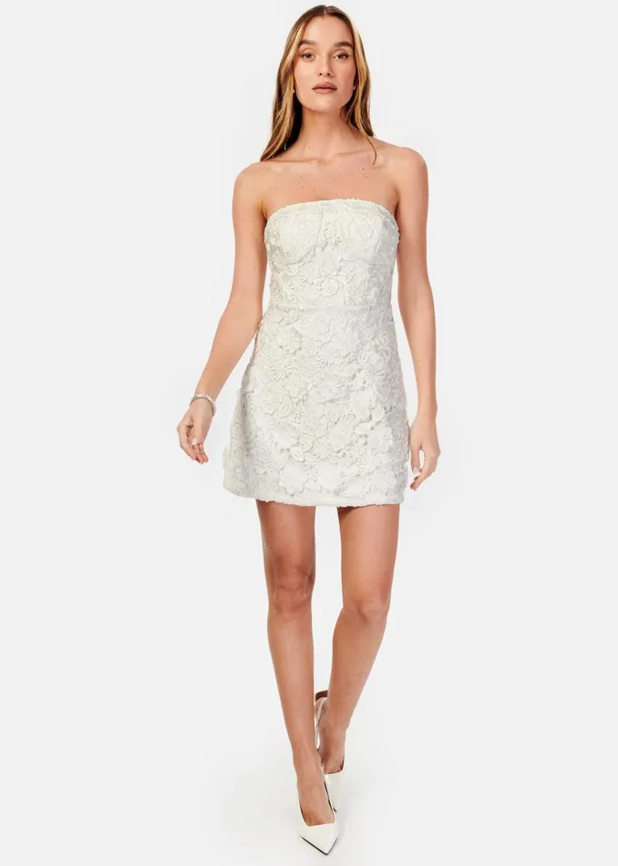 CAMI NYC Dresses Women Amina Mini Dress White