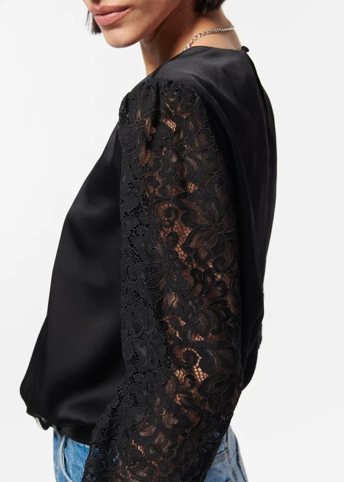 CAMI NYC Tops and Sweaters Women Effy Top Black