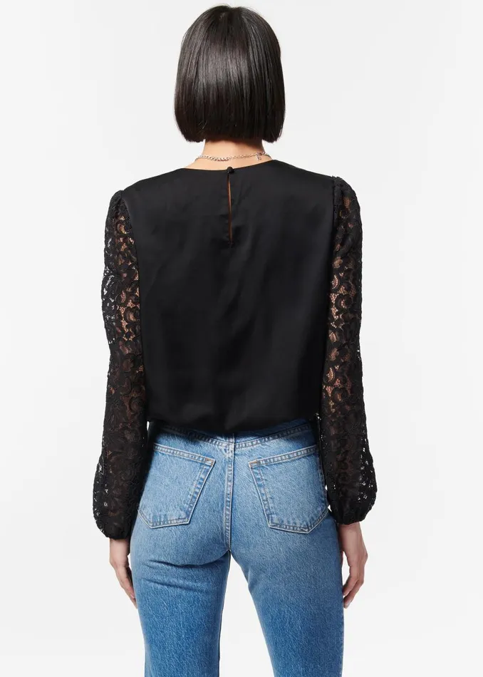 CAMI NYC Tops and Sweaters Women Effy Top Black