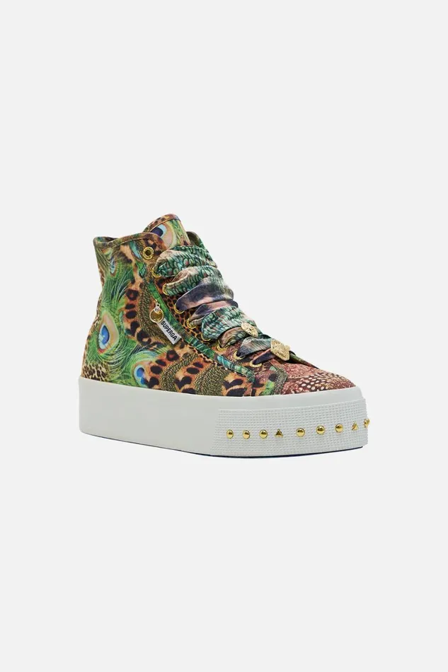 CAMILLA X SUPERGA 2708 PRINTED SNEAKER SURREALIST XANADU Surrealist Xanadu WomensMens Camilla Shoes