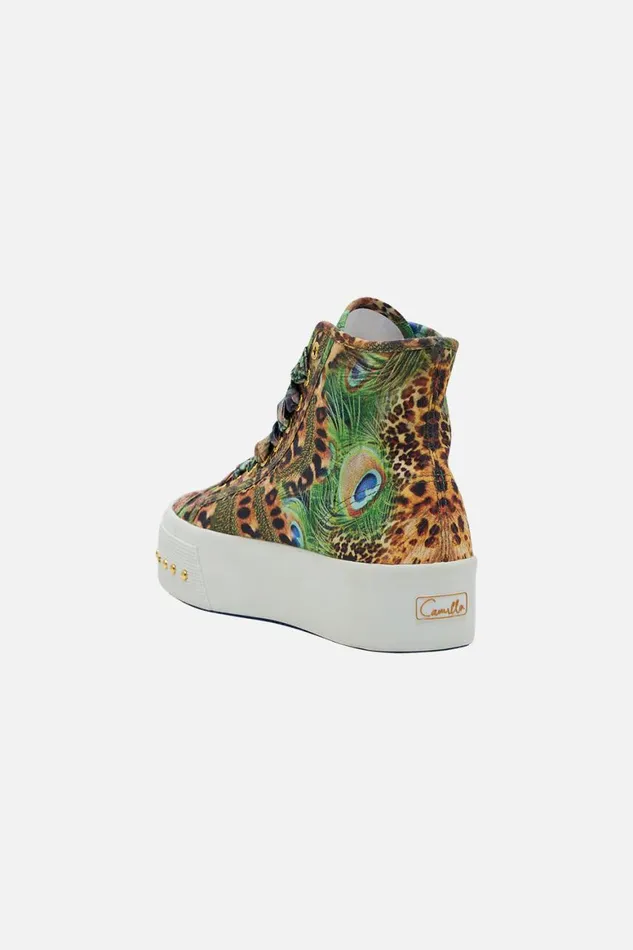 CAMILLA X SUPERGA 2708 PRINTED SNEAKER SURREALIST XANADU Surrealist Xanadu WomensMens Camilla Shoes