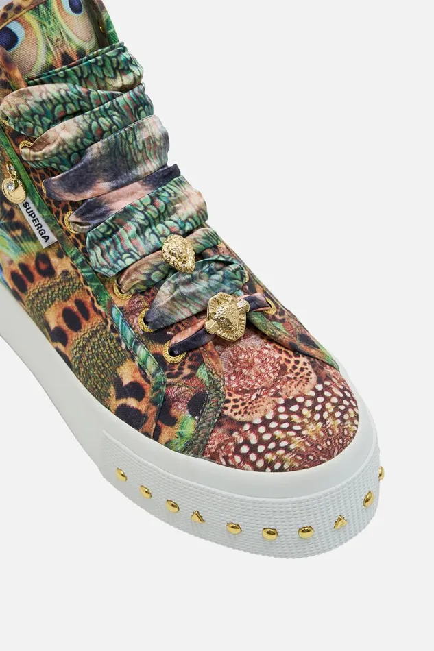 CAMILLA X SUPERGA 2708 PRINTED SNEAKER SURREALIST XANADU Surrealist Xanadu WomensMens Camilla Shoes