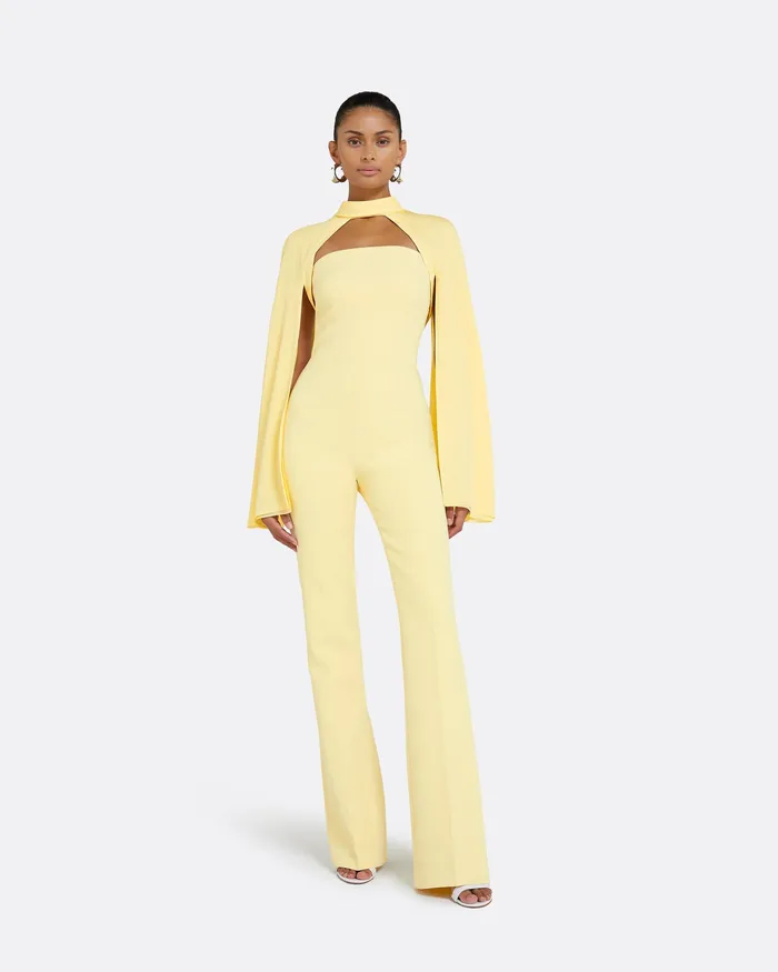 Capes and Harnesses Agnes Pale Primrose Harness Pale Primrose 8211 Safiyaa Women