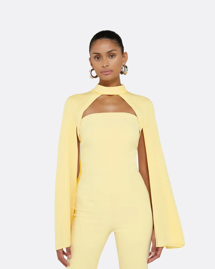 Capes and Harnesses Agnes Pale Primrose Harness Pale Primrose 8211 Safiyaa Women