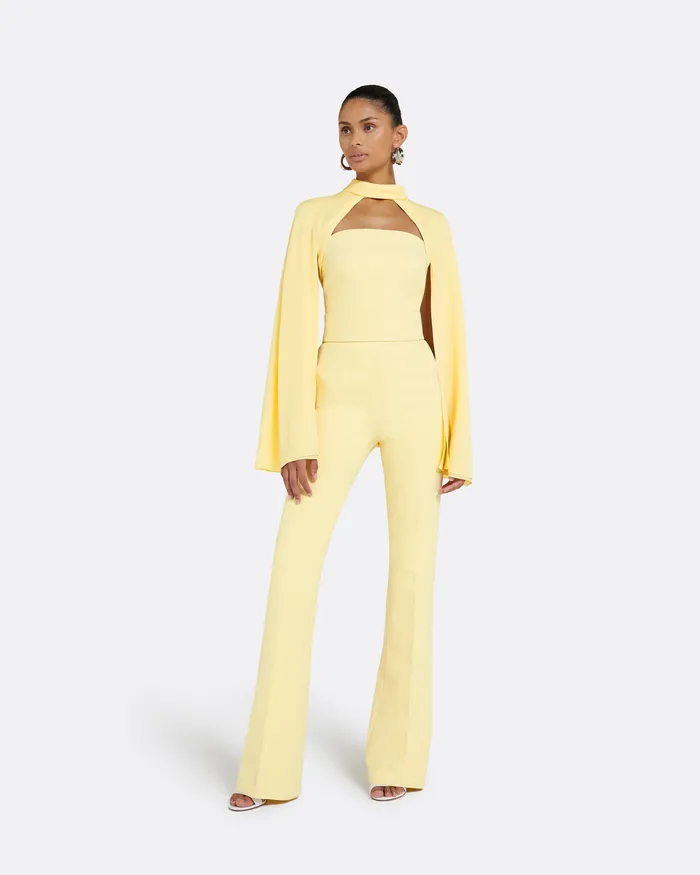 Capes and Harnesses Agnes Pale Primrose Harness Pale Primrose 8211 Safiyaa Women