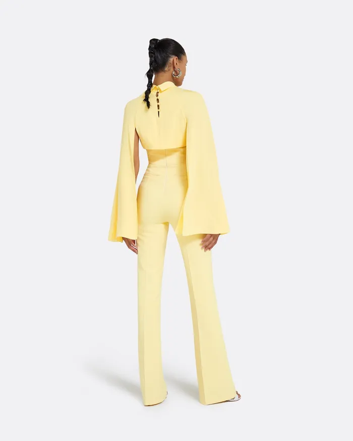 Capes and Harnesses Agnes Pale Primrose Harness Pale Primrose 8211 Safiyaa Women