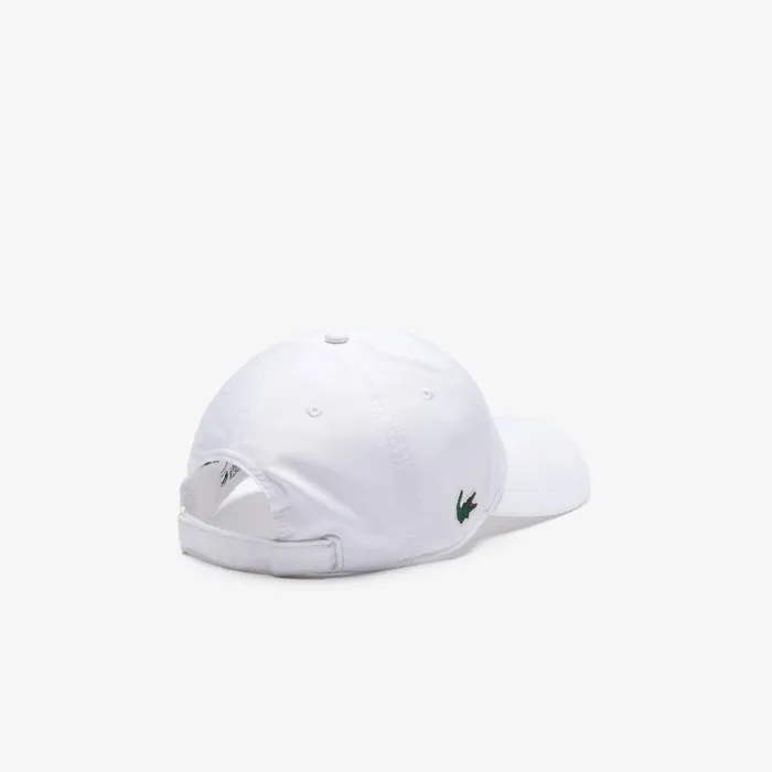 Caps and Hats Men Lacoste Men039s Sport Lightweight Cap White 001