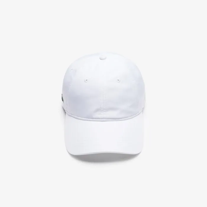 Caps and Hats Men Lacoste Men039s Sport Lightweight Cap White 001