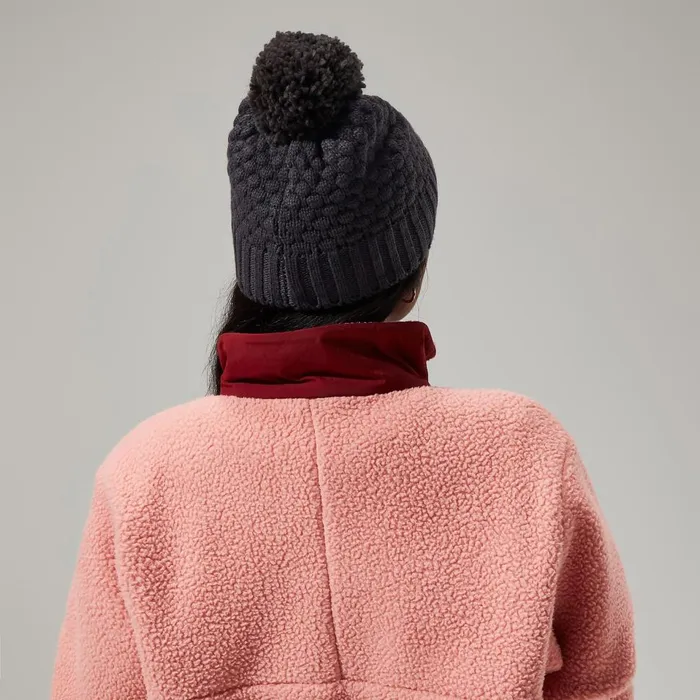 Caps and Hats MenWomen Berghaus EDO Bobble Beanie 8211 Grey Caps and Hats MenWomen Berghaus EDO Bobble Beanie 8211 Grey
