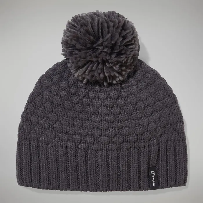 Caps and Hats MenWomen Berghaus EDO Bobble Beanie 8211 Grey Caps and Hats MenWomen Berghaus EDO Bobble Beanie 8211 Grey