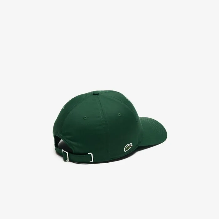 Caps and Hats MenWomen Lacoste Unisex 3D Embroidered Cotton Twill Baseball Cap Pine Green 132