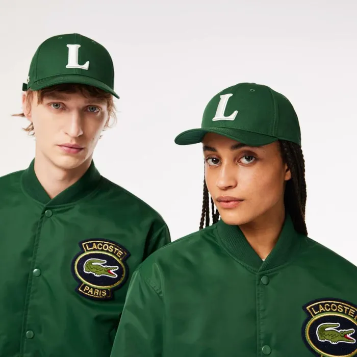 Caps and Hats MenWomen Lacoste Unisex 3D Embroidered Cotton Twill Baseball Cap Pine Green 132