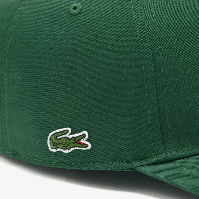 Caps and Hats MenWomen Lacoste Unisex 3D Embroidered Cotton Twill Baseball Cap Pine Green 132