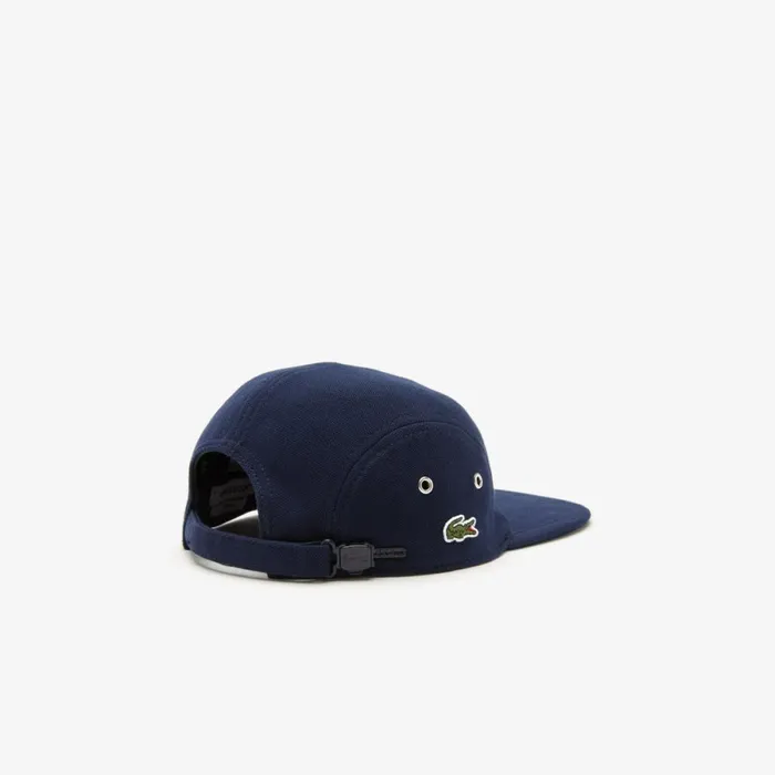 Caps and Hats MenWomen Lacoste Unisex Organic Cotton Piqu Cap Navy Blue 166