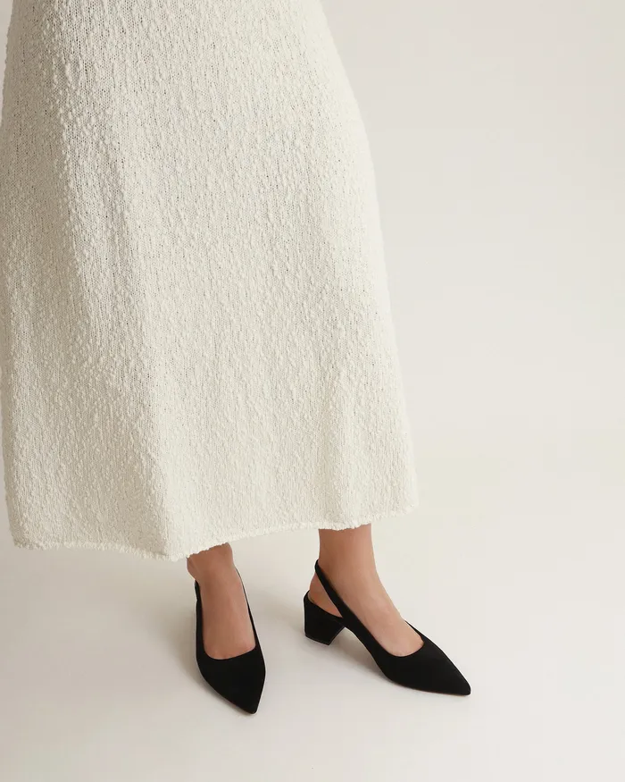 Cara low heels black suede Women LOW HEELS jomercer Cara low heels black suede Women LOW HEELS jomercer