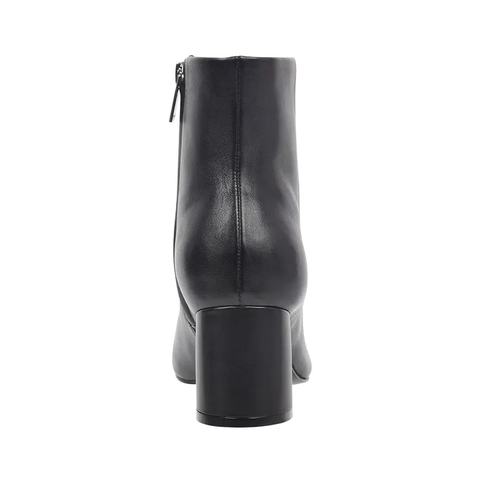 Casual Boots Jarli Pointy Ankle Bootie Black Leather 8211 Marc Fisher Women