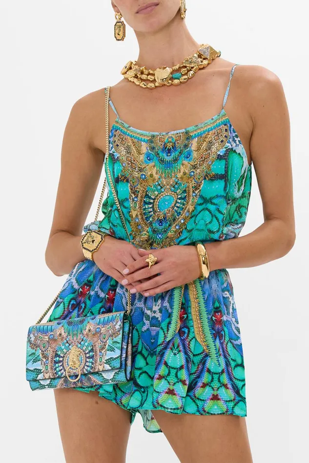 CHAIN FLAP CROSSBODY LAND OF WONDER Land Of Wonder WomensMens Camilla Bags