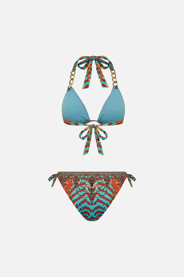 CHAIN TRIM TRI BIKINI DESERT VISIONS Desert Visions Womens Camilla Bikinis