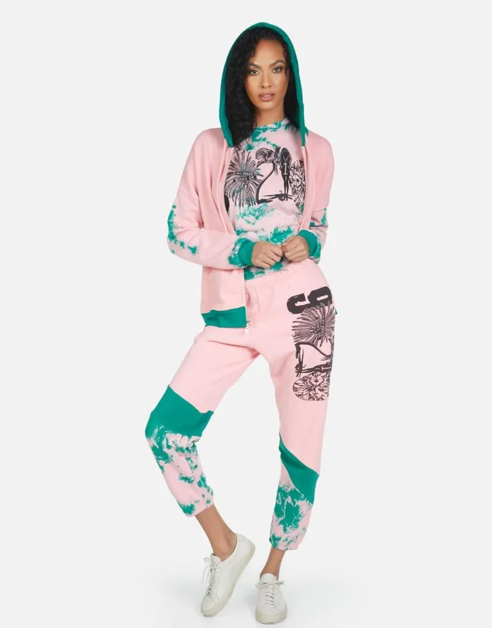 Charlene 90210 Tropical Dream Women Lauren Moshi Long Sweatpants