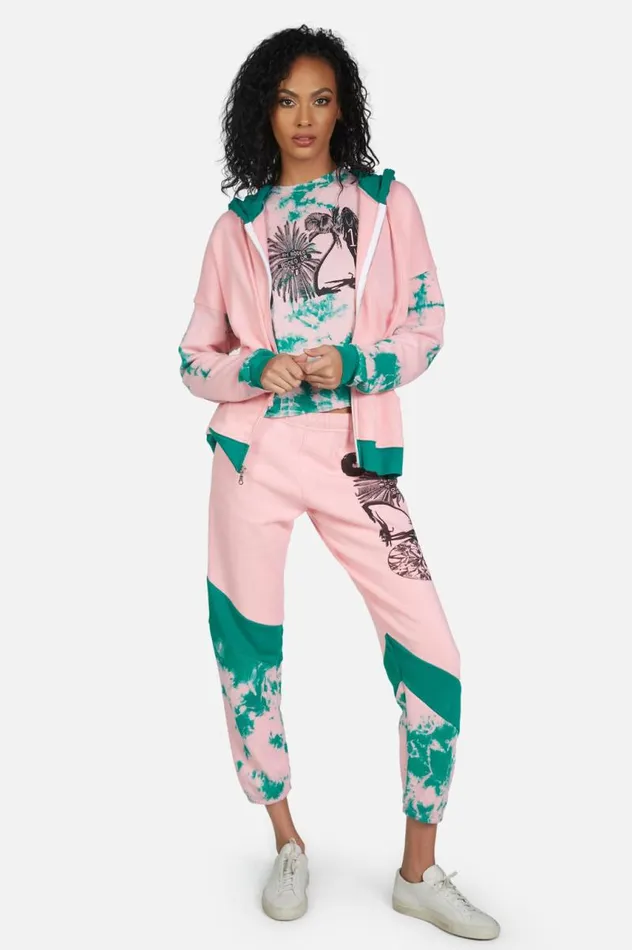 Charlene 90210 Tropical Dream Women Lauren Moshi Long Sweatpants
