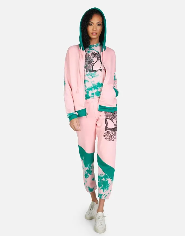 Charlene 90210 Tropical Dream Women Lauren Moshi Long Sweatpants