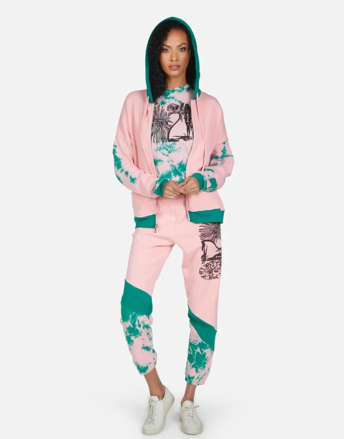 Charlene 90210 Tropical Dream Women Lauren Moshi Long Sweatpants