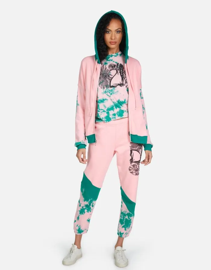 Charlene 90210 Tropical Dream Women Lauren Moshi Long Sweatpants