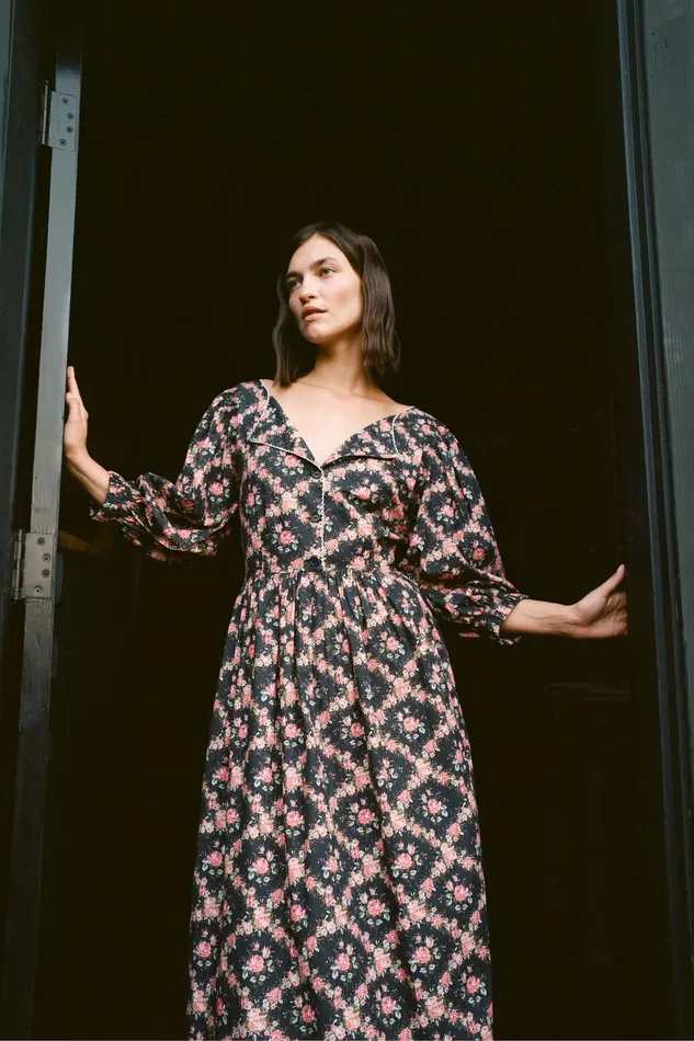 Christy Dawn The Anastasia Dress Night Rose Lattice Women Dresses Christy Dawn The Anastasia Dress Night Rose Lattice Women Dresses