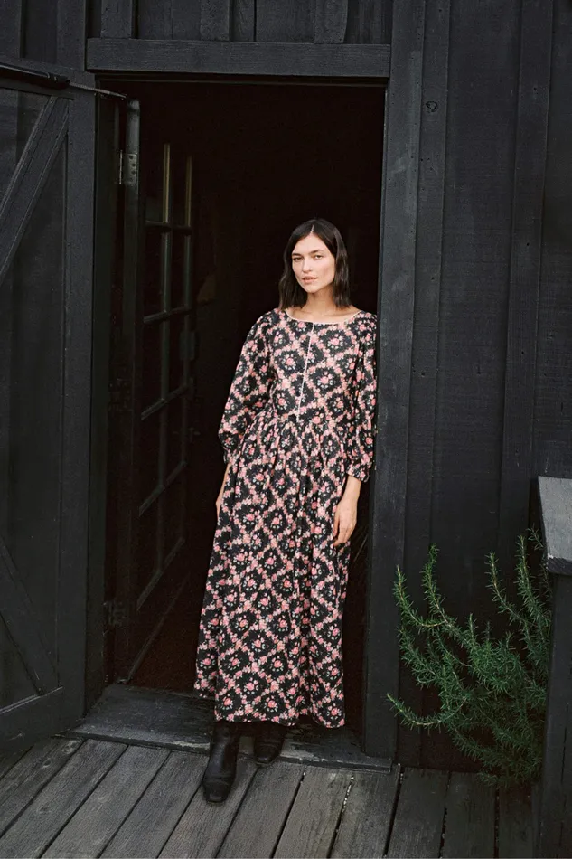 Christy Dawn The Anastasia Dress Night Rose Lattice Women Dresses Christy Dawn The Anastasia Dress Night Rose Lattice Women Dresses