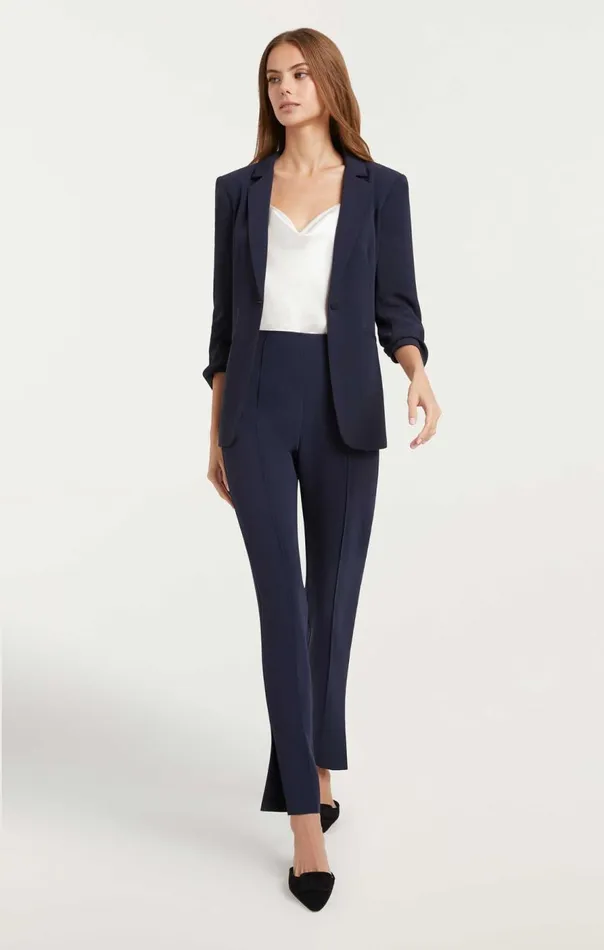 Cinq Sept Brianne Pant Navy Women Pants