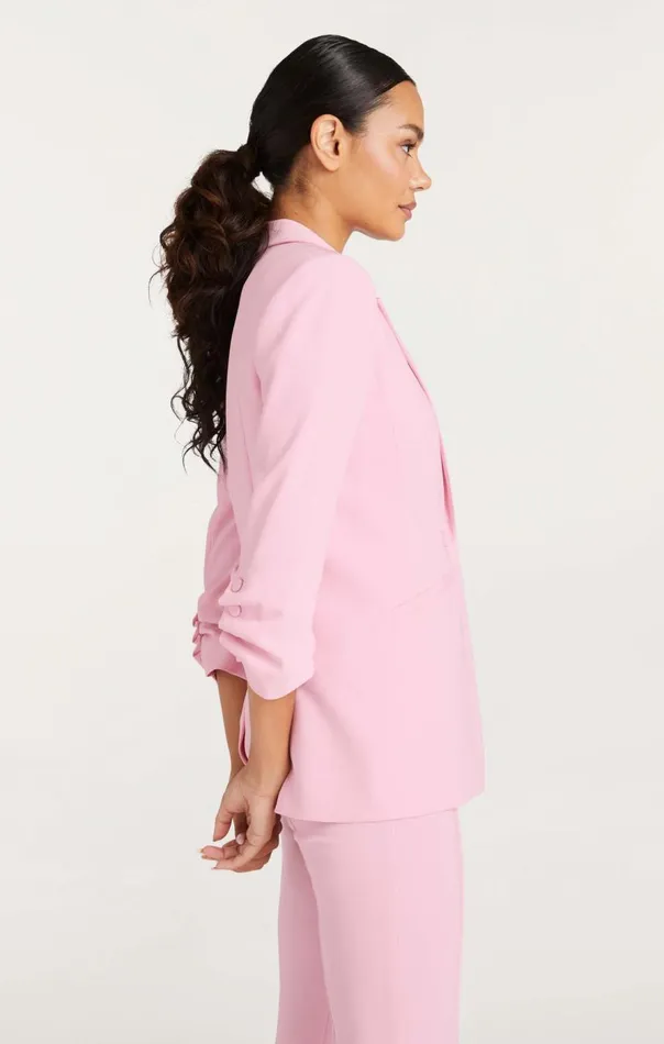 Cinq Sept Crepe Khloe Blazer Venuspink Women Blazers