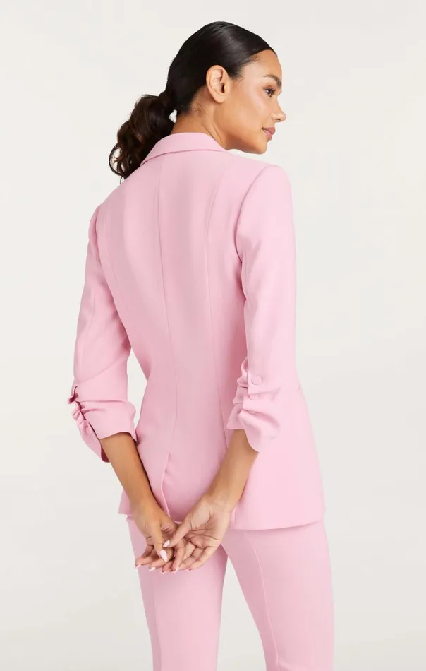 Cinq Sept Crepe Khloe Blazer Venuspink Women Blazers