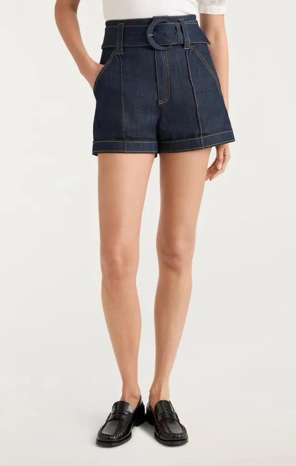 Cinq Sept Denim Aldi Short Indigo Women Shorts