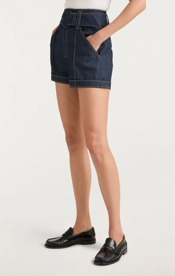 Cinq Sept Denim Aldi Short Indigo Women Shorts