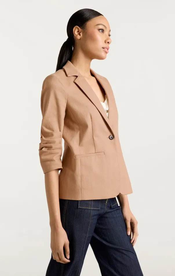 Cinq Sept Denim Khloe Blazer Sahara Women Jackets