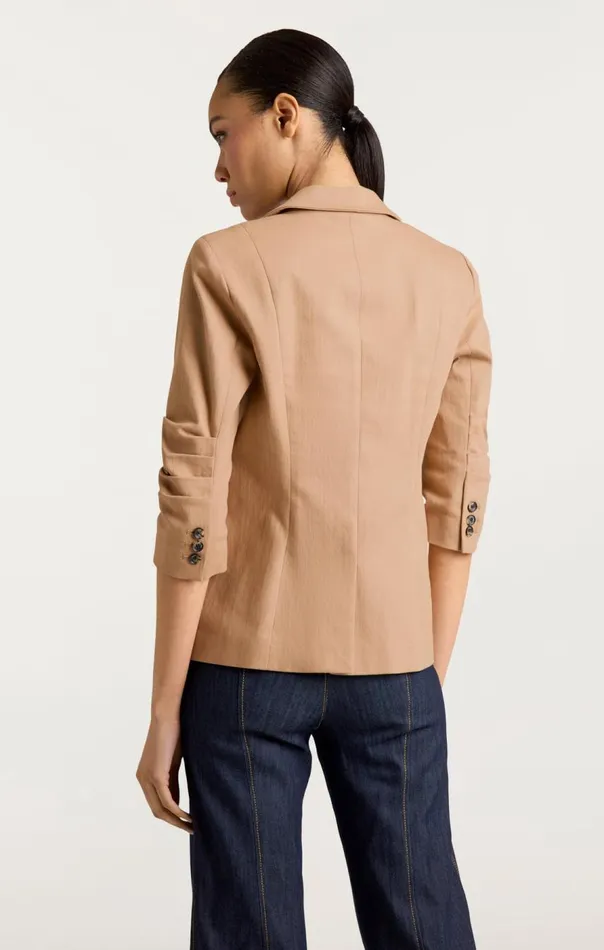 Cinq Sept Denim Khloe Blazer Sahara Women Jackets